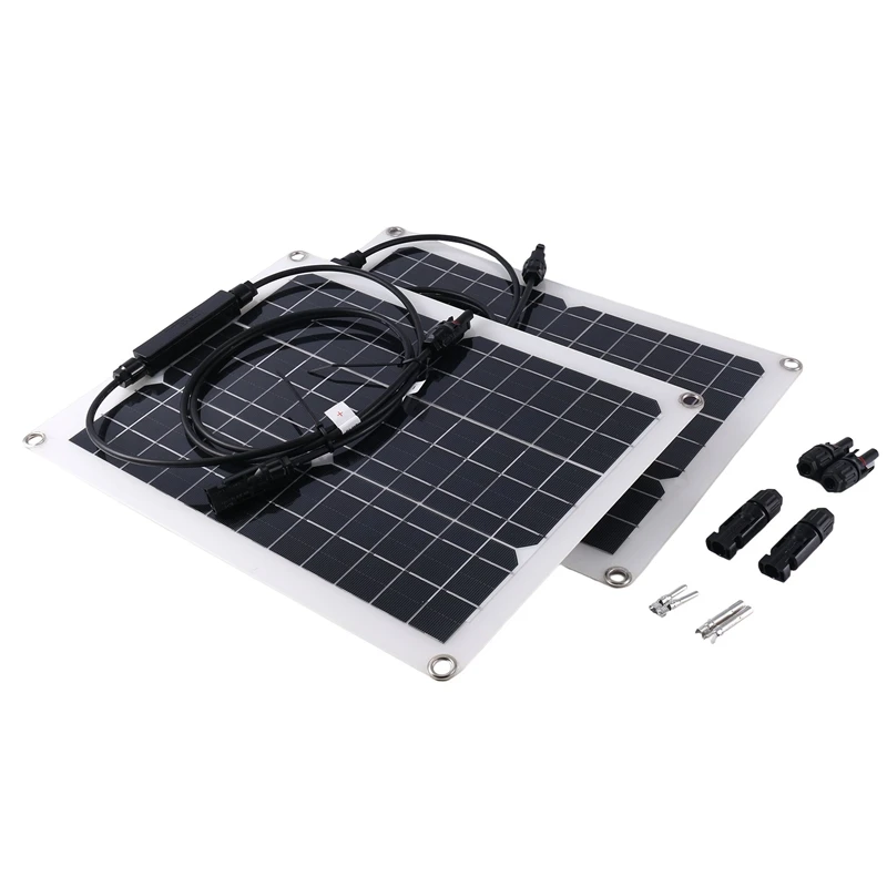 

Solar Panel Solar Cells Bank For Phone Car RV Boat Charger Outdoor Battery Supply