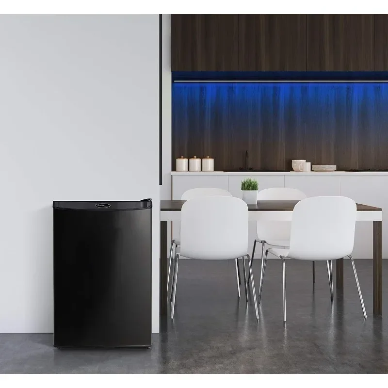 Danby Designer DAR044A4BDD-6 4.4 Cu.Ft. Mini Fridge, Compact Refrigerator for Bedroom, Living Room, Bar, Dorm E-Star in Black 2