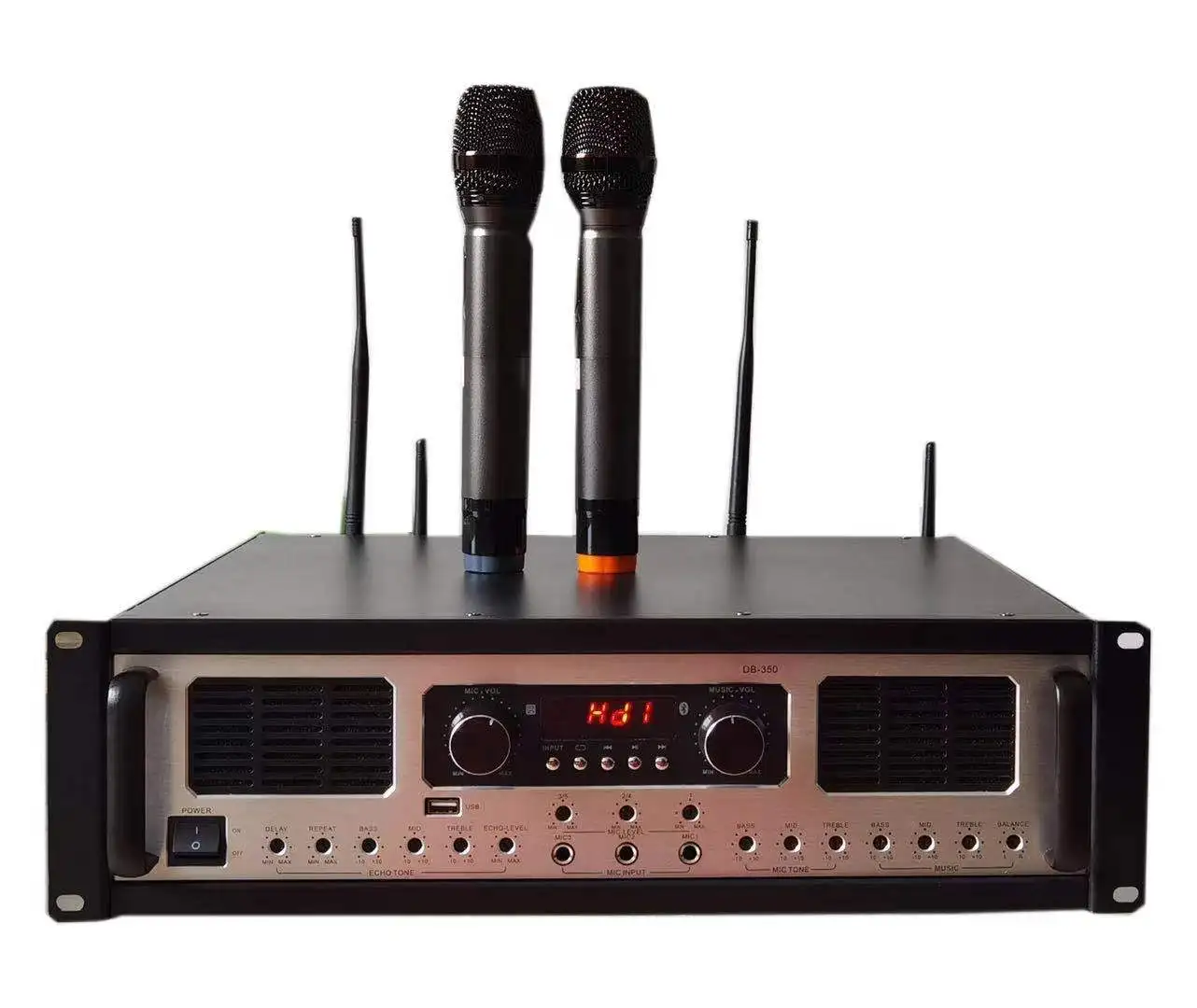 

350W wifi 2CH New Best Digital Karaoke Power Amplifier with builtting in wireless