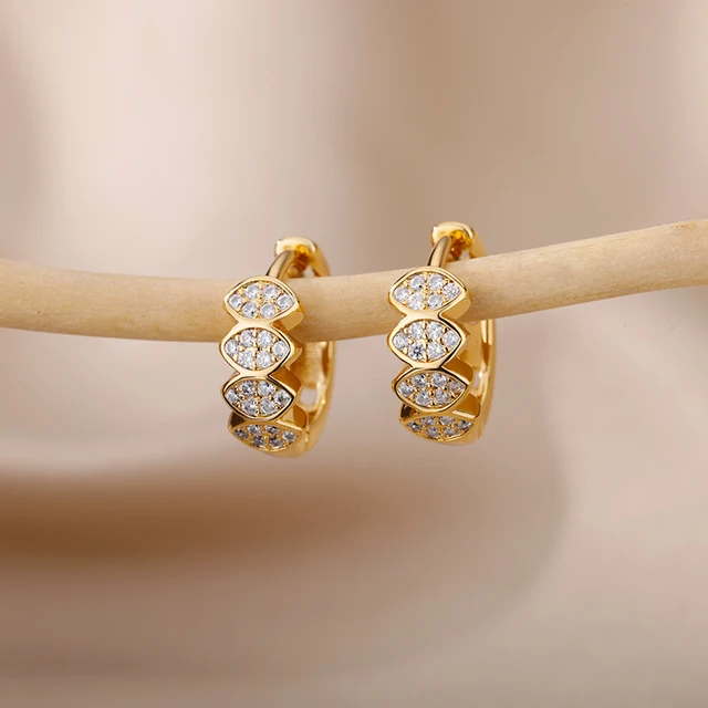 Boucles d'oreilles circulaires pour femmes, Vintage, Punk, rondes, baroques, en perles, en acier inoxydable, Clip d'oreille circulaire, bijoux cadeau Mujer