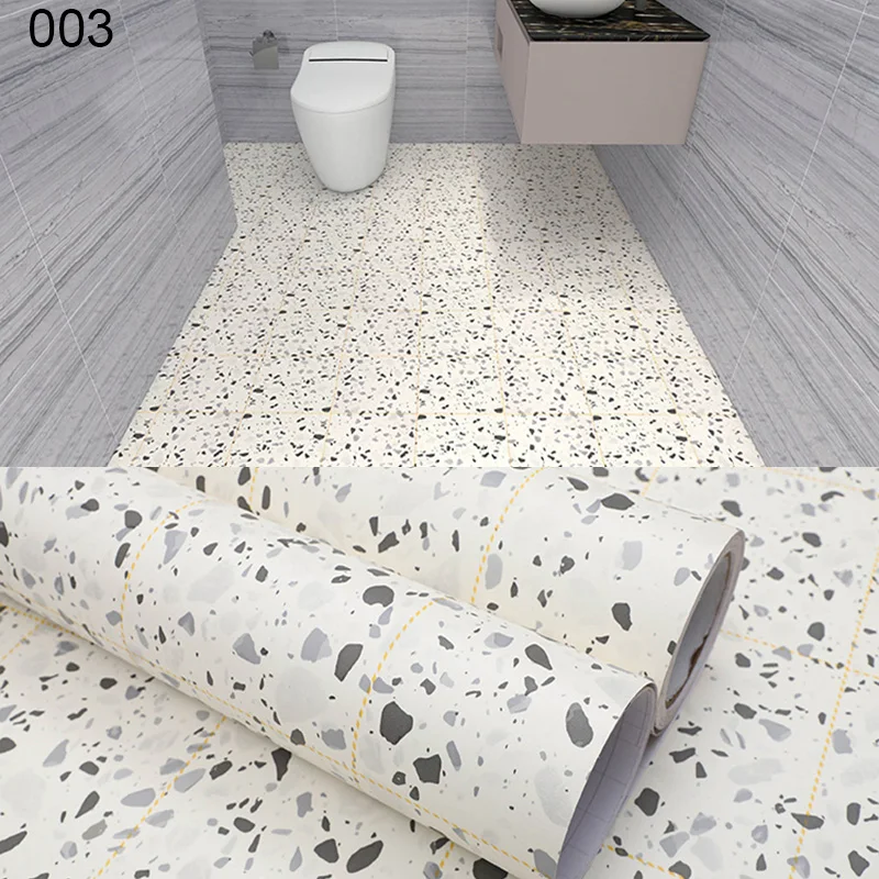 Pegatinas de suelo autoadhesivas, 60 × 500cm, impermeables, antideslizantes, para balcón, baño y cocina, gruesas y resistentes al desgaste - AliExpress