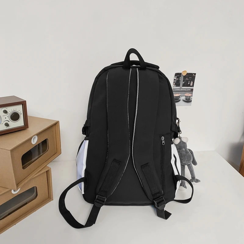 Ladies Men High Capacity School Bag Male Women College Backpack Fashion Girl Boy Laptop Harajuku Backpack Female Travel Book Bag