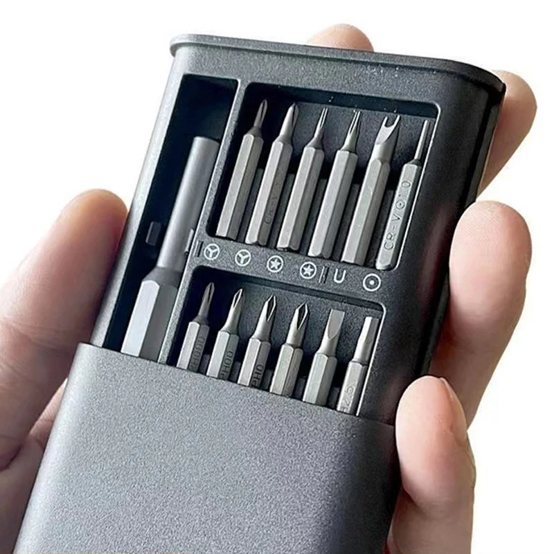 Magnetic Chrome Vanadium Steel 25 in 1 Screwdriver Set for Phone PC Repair