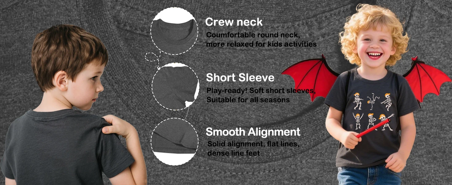 Toddler Boys Girls Halloween T Shirt Halloween Boo Shirt Pumpkin Shirts Cute Retro Tee Tops