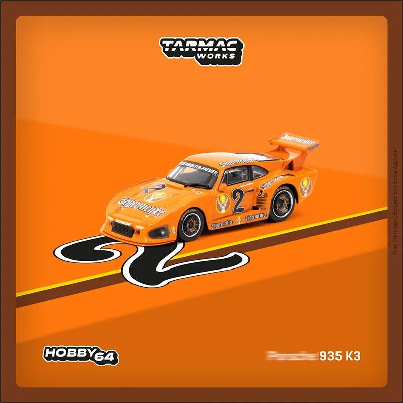 Tarmac Works 1:64 935 K3 Drm 1980 Orange Holy Deer Diecast Diorama Collezione Di Modelli Di Auto Giocattoli In Miniatura