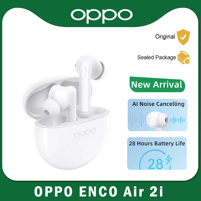OPPO ENCO Air 2 New Sound Air 2 Pro Air 2i TWS Earphone Wireless Bluetooth  Earbuds AI Noise Cancelling Wireless Headphone - AliExpress