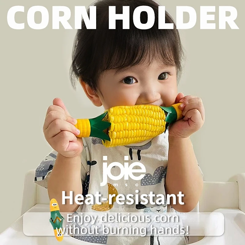 Joie Corn Holders Children Safe Heat-resistant Corn Tools For Hot Stainless Steel Forks BPA-free Food Grade Plastic Handles cutlery set western style cutlery set picnic cutlery set stainless steel cutlery set picnic tableware camping cutlery set wooden cutlery set ceramic dinnerware set