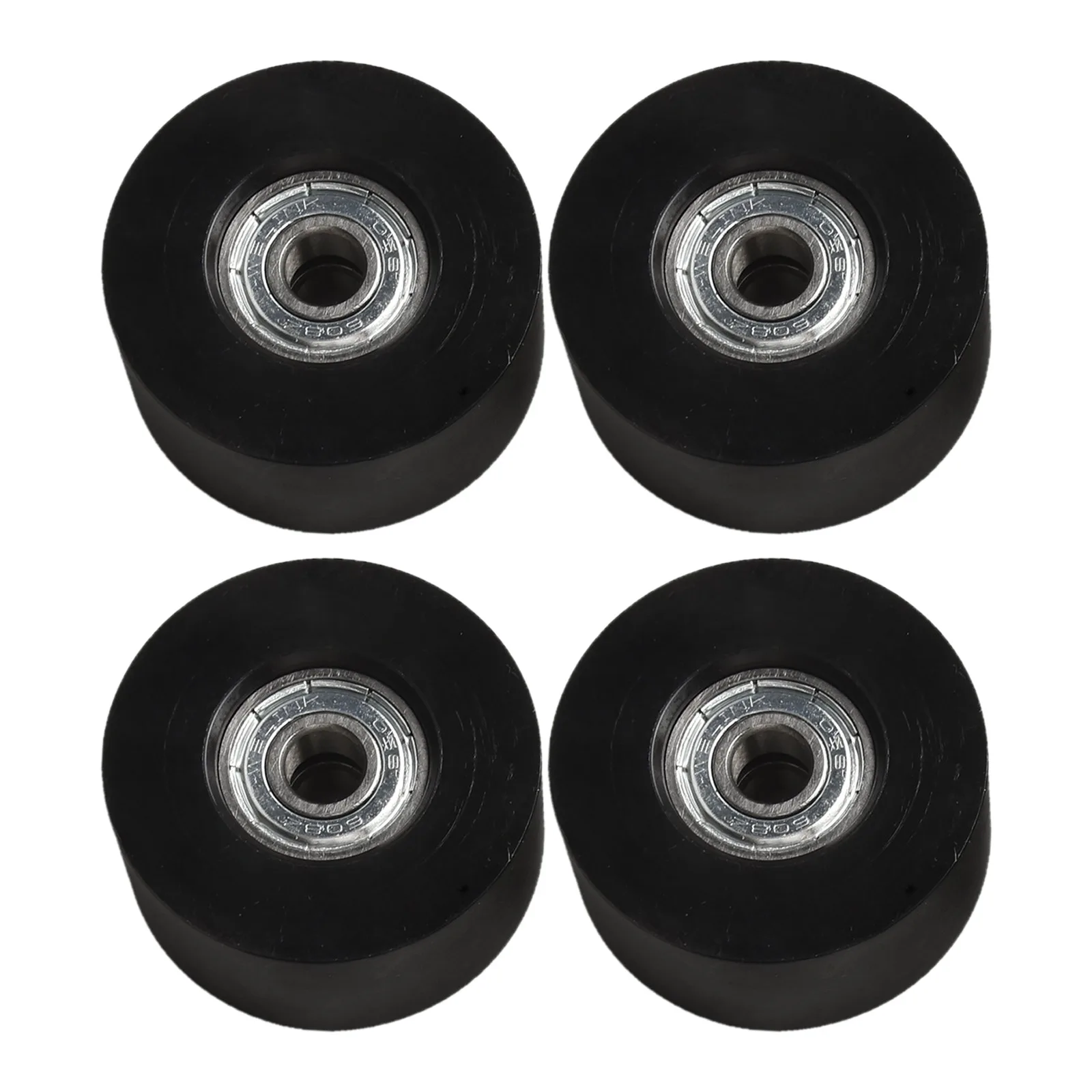 4pcs Water Rowing Machine Seats Wheel 45*21*8mm Rowing Machine Seats Cushion Moving Wheel Fitness Equipment Accessories