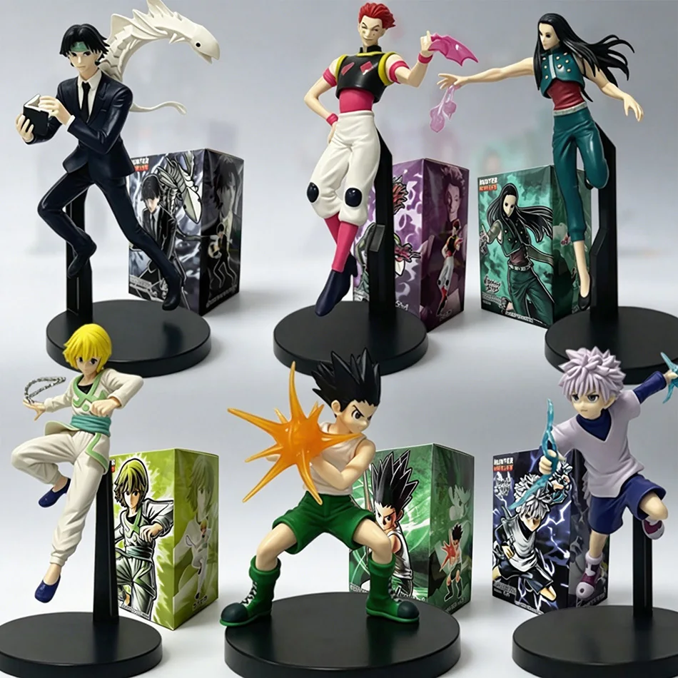 Hunter X Hunter Collector's Edition 6-Piece Anime Figure Set - Premium PVC Action Figures & Gifts