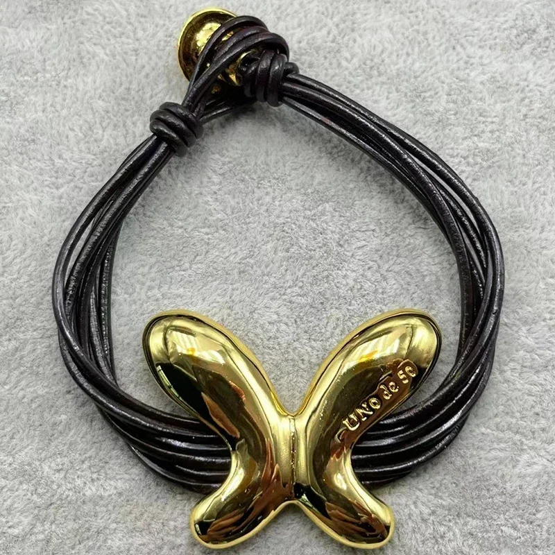 

2023 Unode 50 самый продаваемый модный Креативный дизайн веревочный браслет с бабочкой в Испании, женское романтическое ювелирное изделие в подарок