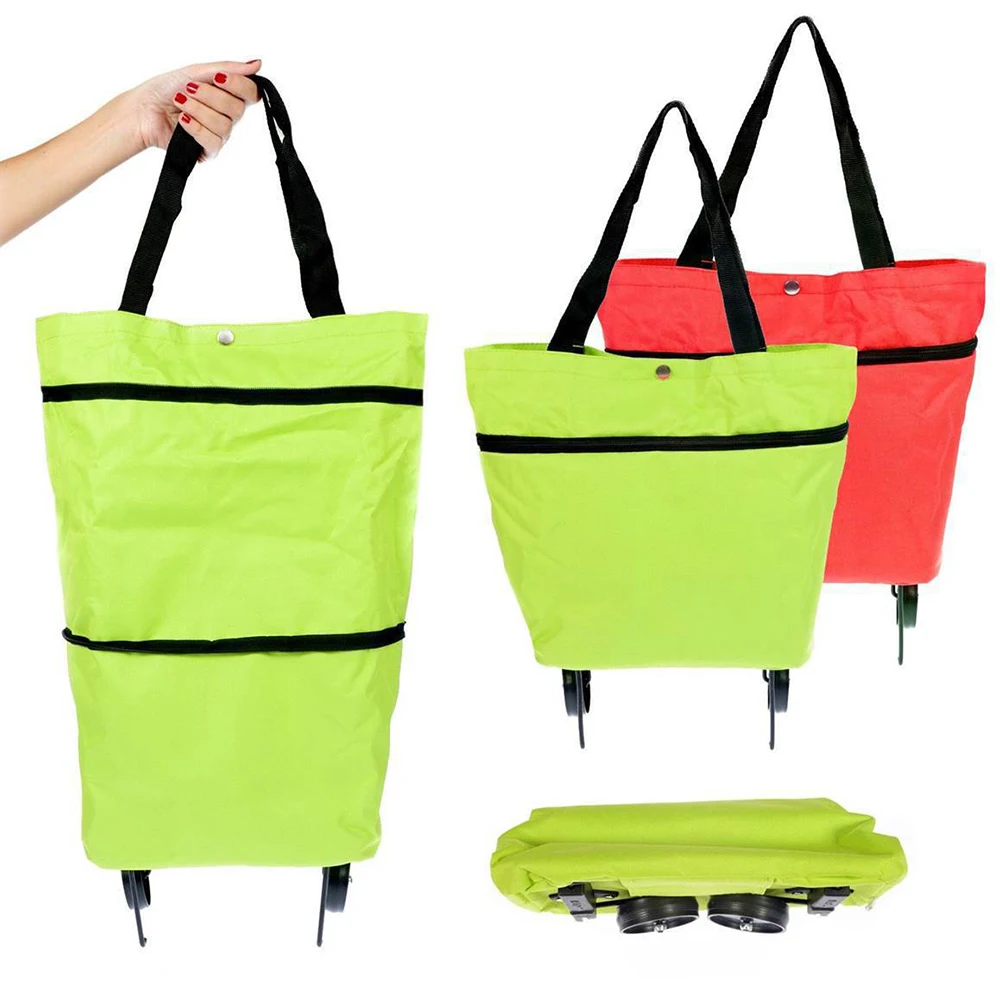 46x41cm Multifunctional Foldable Portable Shopping Cart With