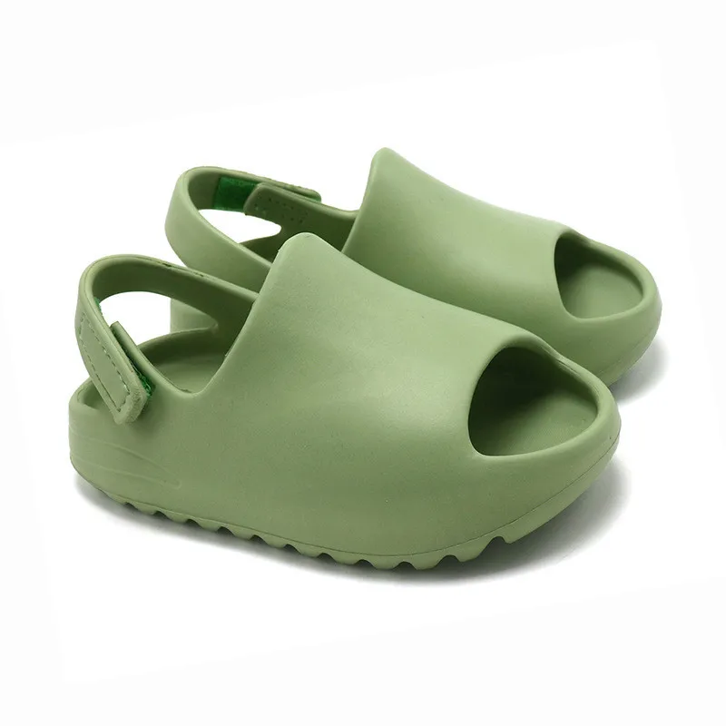 Kids Sandals Baby Toddler Adults Slip-on Fashion Boys Girls Beach Summer Slides Children Lightweight Water Shoes