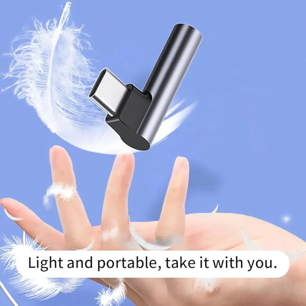 Universal USB C to 3.5mm Audio Jack Headphone Adapter