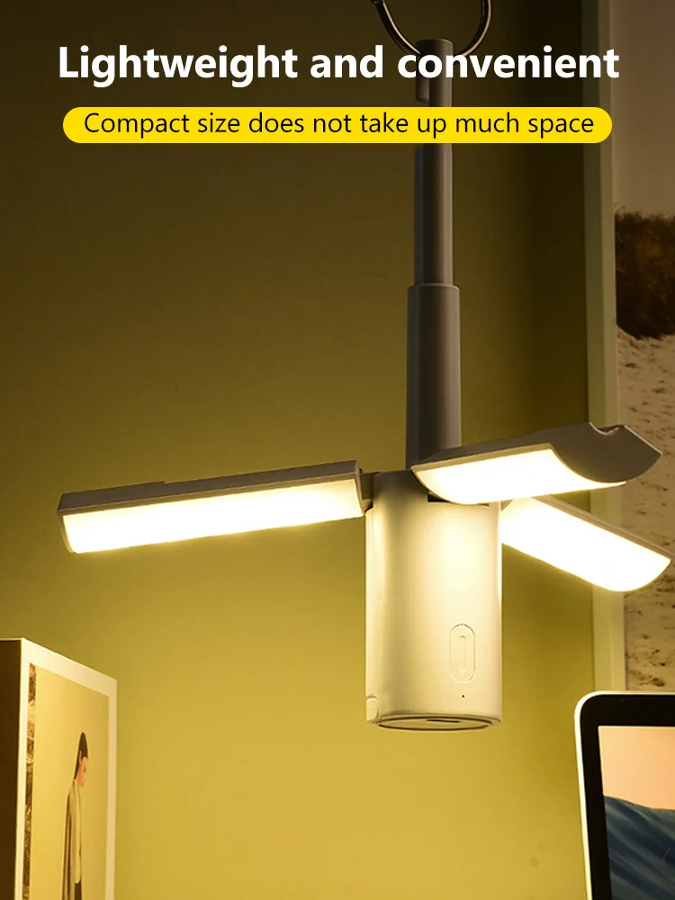 Description Picture 6 of itemFolding Outdoor Camping Light Portable Rechargeable High Capacity Lighting Student Dormitory Hanging Tent Hanging Light Lantern