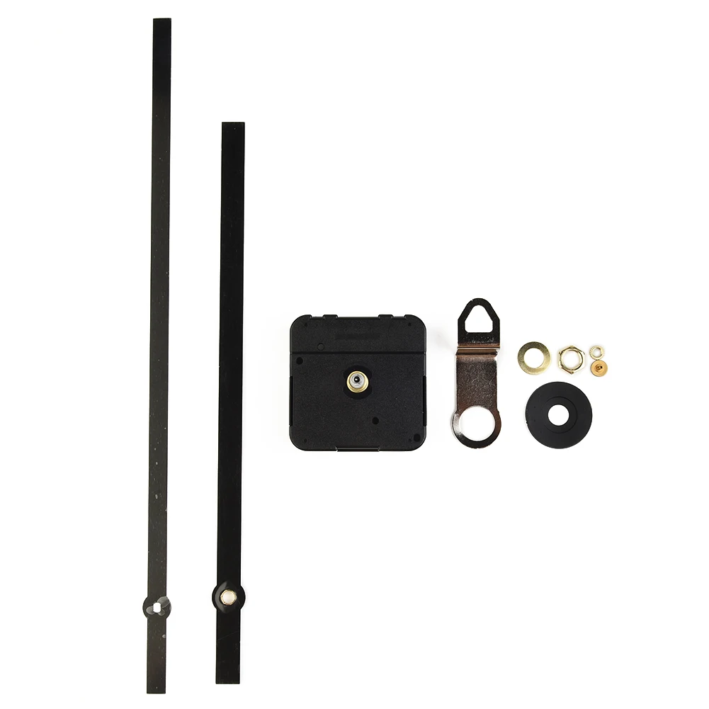 DIY Quartz Wall Clock Kit with Easy-Install Mechanism and Adjustable Hands