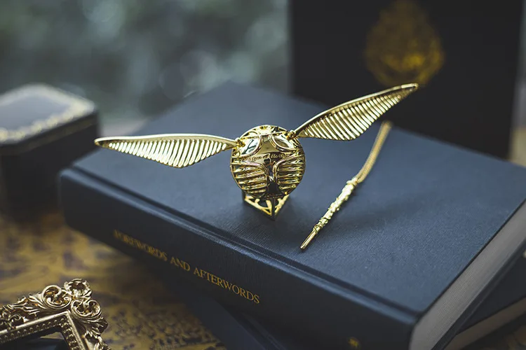 Harry Potter Golden Snitch Ring Proposal Box Jewelry Holder