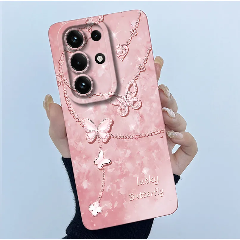Simplicity Oil Painting Floral Silicone Soft Shockproof Back Cover