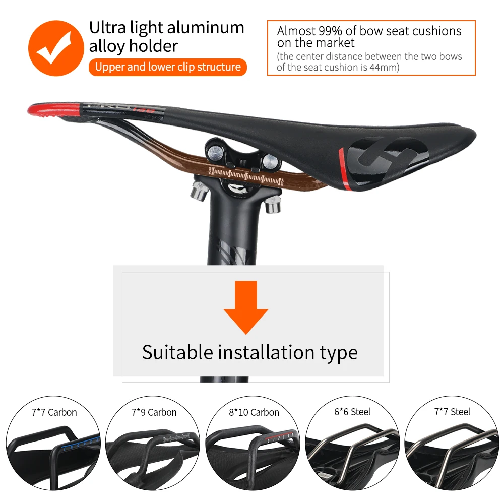TOSEEK ZF-One Carbon bike seat post 27.2/30.8/31.6mm Matte Black MTB/Road Bike Length 280mm Seat Tube Bicycle Parts