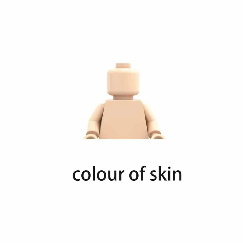 12 stücke DIY Einfarbig Mini Tintenlose Bausteine 39 Farbe Charakter Bausteine MOC Zubehör kinder Spielzeug – Detail 3