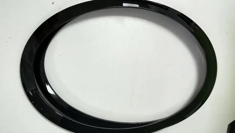 Copertura Anello Fari Per BMW Mini Cooper F55 F56 F57 2014+ - Nero Lucido O Argento Cromato - Foto 4