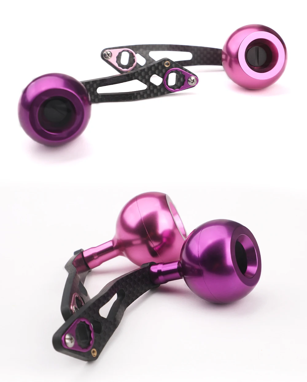 ROLLFISH Angelrollengriff, Kipphebel, Kohlefaser, leicht, 28 g, ergonomisches Design, mehrfarbig, Angelwerkzeuge, Zubehör – Detail 8