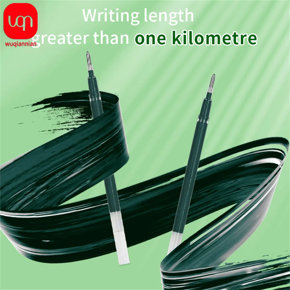 Elegant 0.7mm Neutral pen Gel Pen Business Pen Office Advanced Writing Drawing Record School Office Green neutral pen 5
