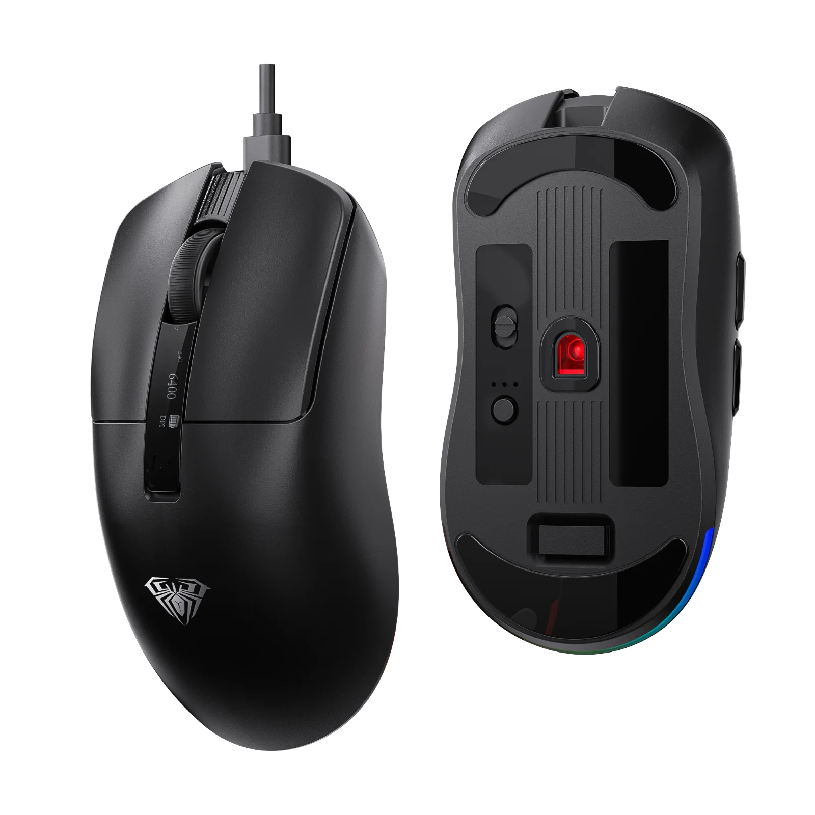 AULA SC590 PRO 3 Modlu Kablosuz Oyun Mouse'u, Yepyeni Akıllı Ekranlı ve 20000 DPI ile Oyun İçin