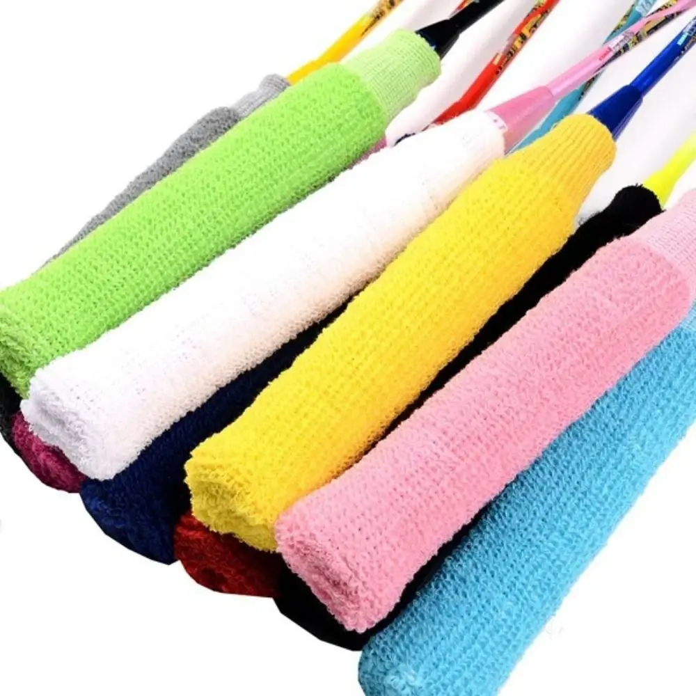 

Skidproof Fishing Rod Handle Cover Soft Anti Slip Tennis Racket Sweatband Lasting Towel Badminton Racquet Towel Hand Cover