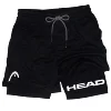 HEAD two-piece sports shorts Breathable casual quick drying double-layer shorts Summer running tracksuit bottoms mobile phone p 1