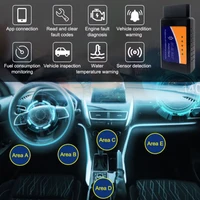 ELM327 V2.1 OBD2 Scanner TR6260S1 BT/Wifi ELM 327 OBD Car Diagnostic Tool For Android /IOS PK Vgate Icar2 Code Reader 2