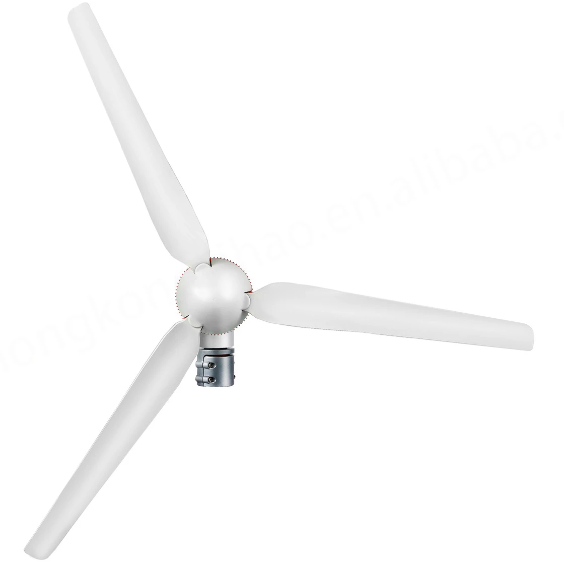 AC-Windkraftanlagen-Set, Solarregler, 3-Blatt-Windkraftanlage, automatische Anpassung, Terrasse, elektrische Windwärtsrichtung