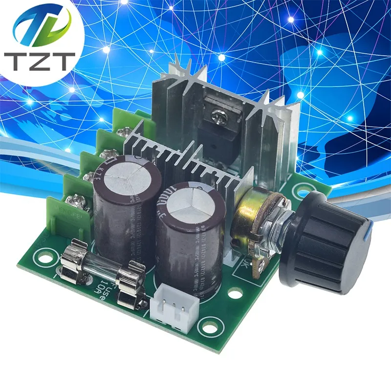 1250B Interruttore Di Velocità Elettronico PWM Monitor Dimmer Governatore 12V DC Regolatore Di Velocità Del Motore Per Ventilatori Di Appare | Leroy Merlin - Foto 7