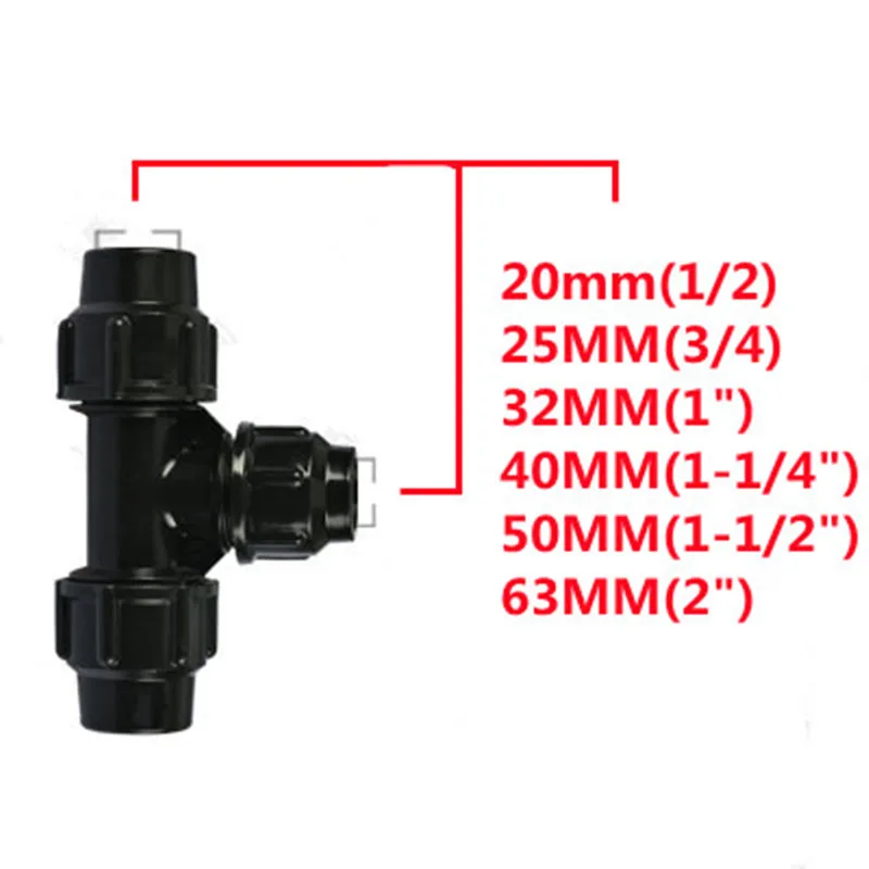 水道継手 PE継手/SPジョイント,異径チーズ(呼び40A×13A,耐震強化型)水道用