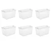 Sterilite 66 Qt. Latch Box Plastic Adult, Soft Sea 6