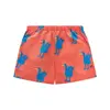 Children's Short-sleeved Shorts 2025 Summer New Cartoon Fashion Baby Clothes Cotton Printing Girls T-shirt Children's Clothing 4