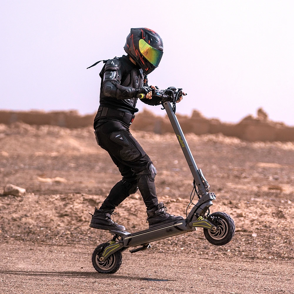 MUKUTA 10 Plus Dual Motor Off-Road Electric Scooter Foldable 10-Inch 60V Adult VSETT 10+ T10-DDM ZERO 10X DUALTRON All-Terrain