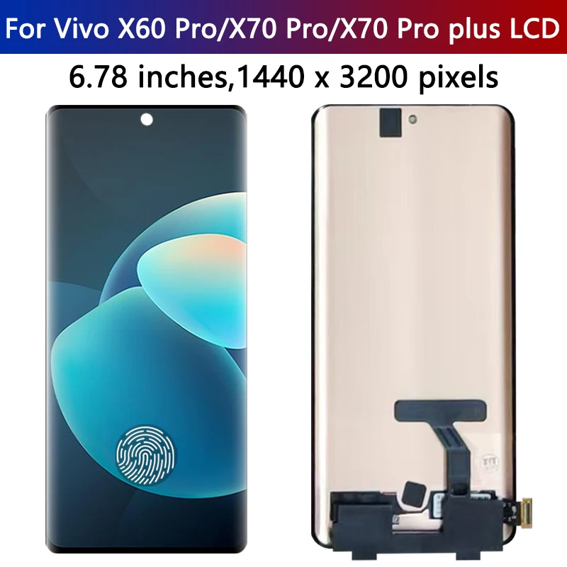 شاشة اصلية لهاتف vivo x70 pro و vivo x80 pro و viv...