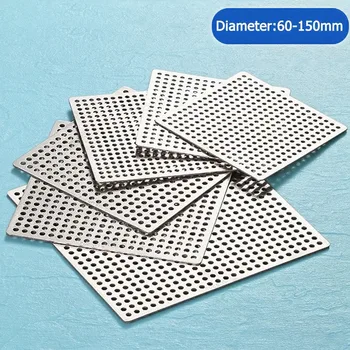 สแควร์ท่อระบายน้ําชั้น 304 สแตนเลสสตีลผมกรอง Catcher Stopper สุทธิป้องกันกลิ่นอ่างล้างหน้าระเบียงท่อระบายน้ําชั้นลื่น 1