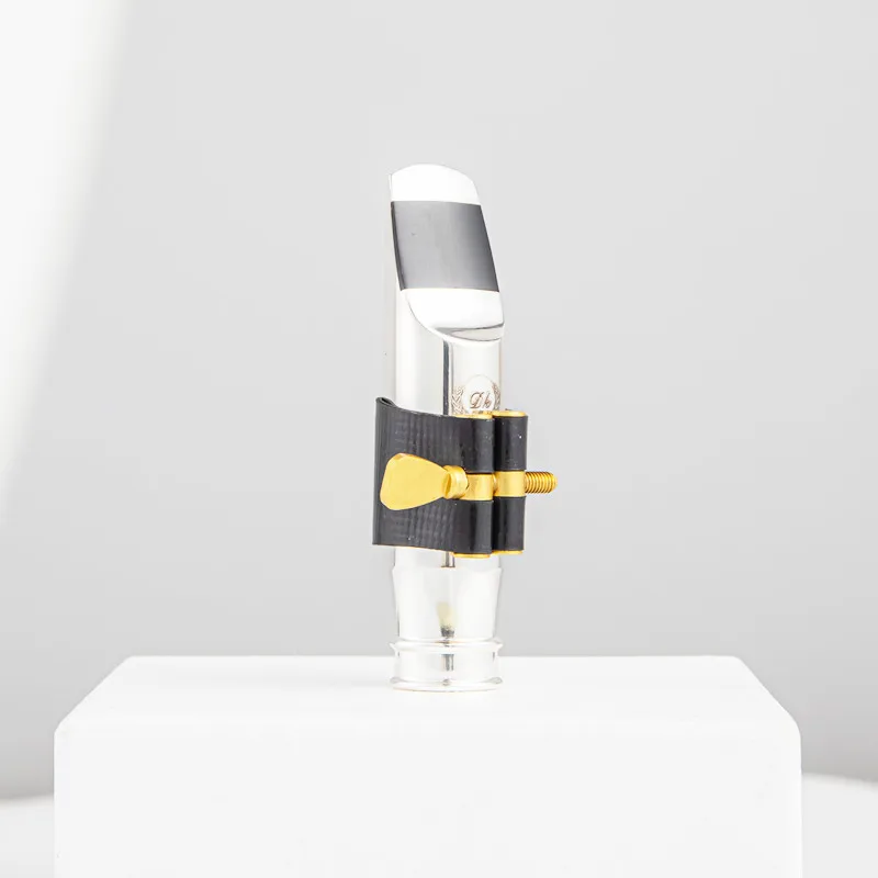High Quality Professional Tenor Soprano Alto Saxophone Metal Mouthpiece Gold and Sliver Plated Pieces Accessories Size 56789