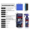 3 In 1 Quick Coating Spray Car Wash Ceramic Spray Waterless High Protection 120ml Car Shield Coating Car Paint Repair Wax Polish 6