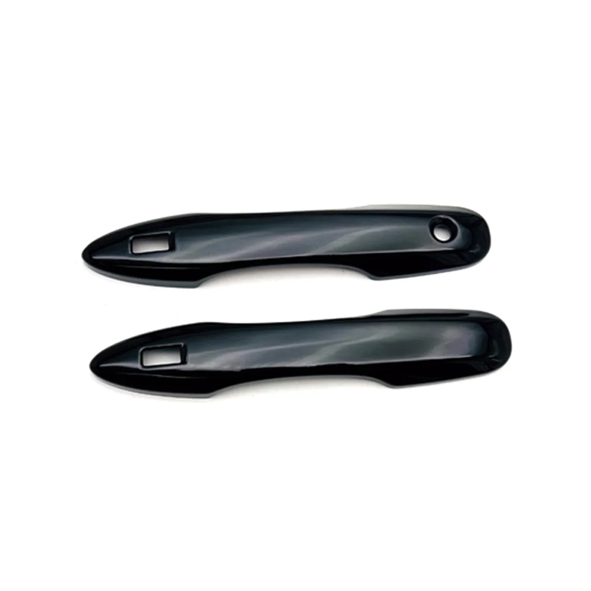 

Яркая черная накладка на дверную ручку автомобиля, декоративная наклейка, внешние аксессуары для Nissan Серена C28 2022