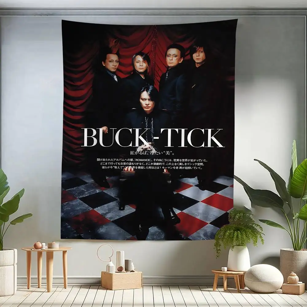 Vintage klassischer B-Buck T-Tick Wandteppich Kunstdruck Kunst Science Fiction Zimmer Home Decor Wandkunst Dekor – Detail 5