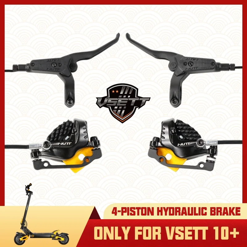 UpgradedNUTT4PistonHydraulicDiscBrakeKitOnlyforVSETT1010