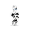 2024 new disney Mickey Minnie Charms  silver 925 trinkets Beads Suitable for original 925 charm bracelet Jewelry gift 2