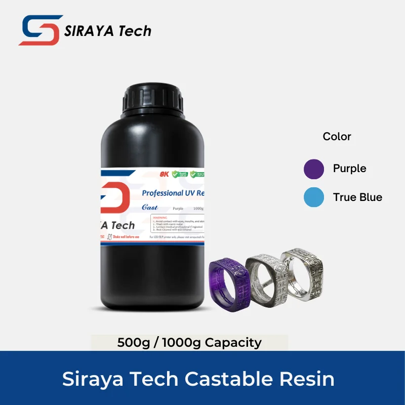 Liquid Siraya Tech Castable Purple Resin, For Dental at Rs 12000