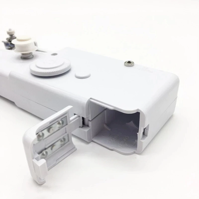 Hand Held Electric MINI Sewing Machine Household Stitch Clothes Sew needlework Set Portable Manual Sewing Machine Handwork Tools