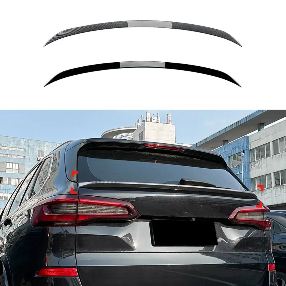 

Car Middle Spoiler Glossy black rear roof spoiler fender modification For BMW G05 X5 30i 35d 40i M50i 2019-2022