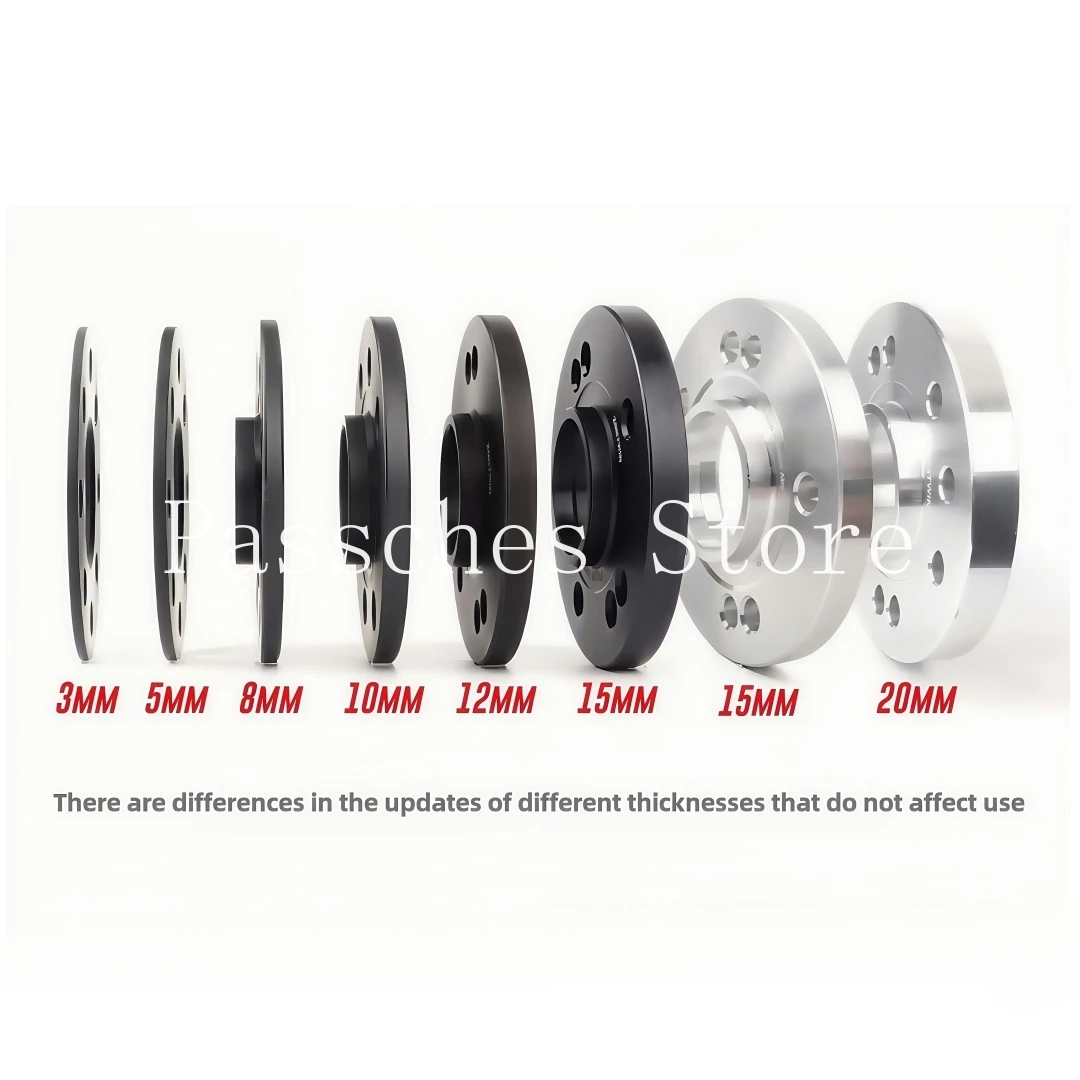 렉서스 스즈키 토요타 폭스바겐용 2개 20mm 휠 스페이서 어댑터 PCD 5x114.3 CB 60.1mm - 차량 전용 장착