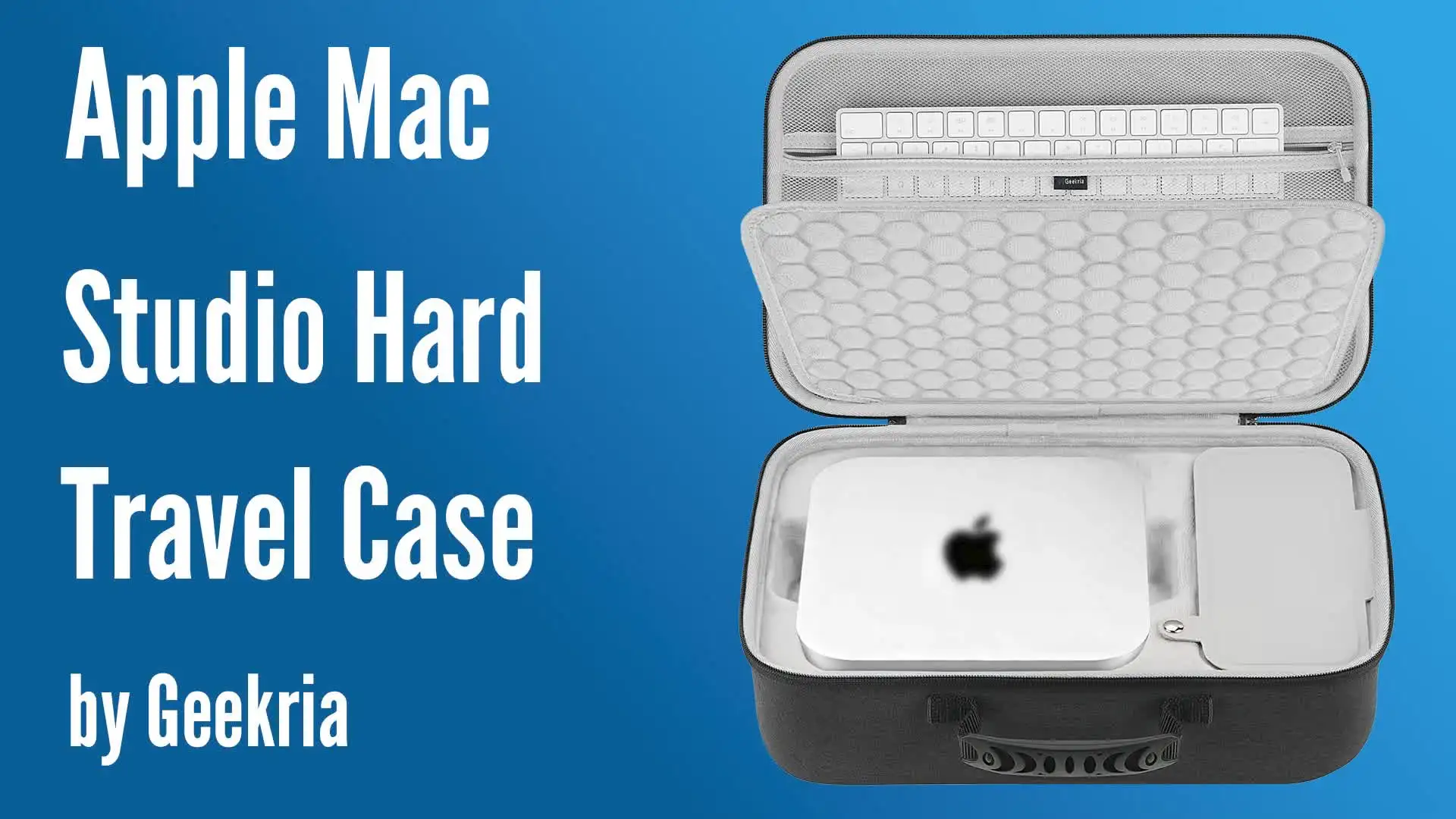 Geekria Hard Case Compatible with Apple Mac Studio for M1/M2/M4