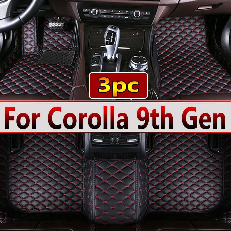 

Автомобильные коврики для Toyota Corolla 9-го поколения 2000 2001 2002 2003 2004 2005 2006, автомобильные накладки на ножки, аксессуары для интерьера